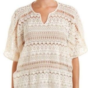 CAbi I Love Carol Crochet Tunic